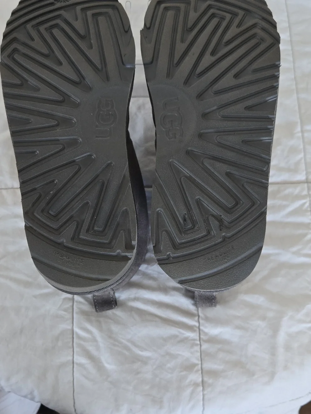 UGG Neumel Charcoal Gray Boots Big Boy 5